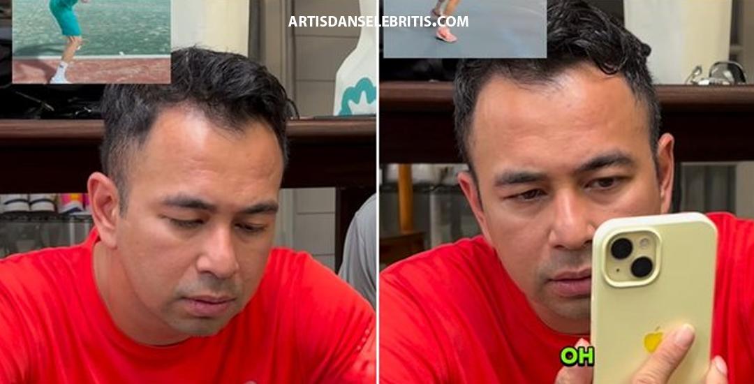 Jelang Pertandingan Raffi Ahmad Kaget Lihat Skill Tenis Lawannya